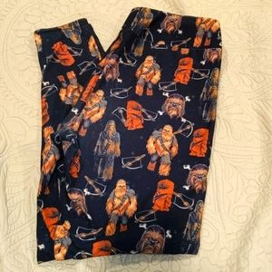 Chewbacca star wars leggings